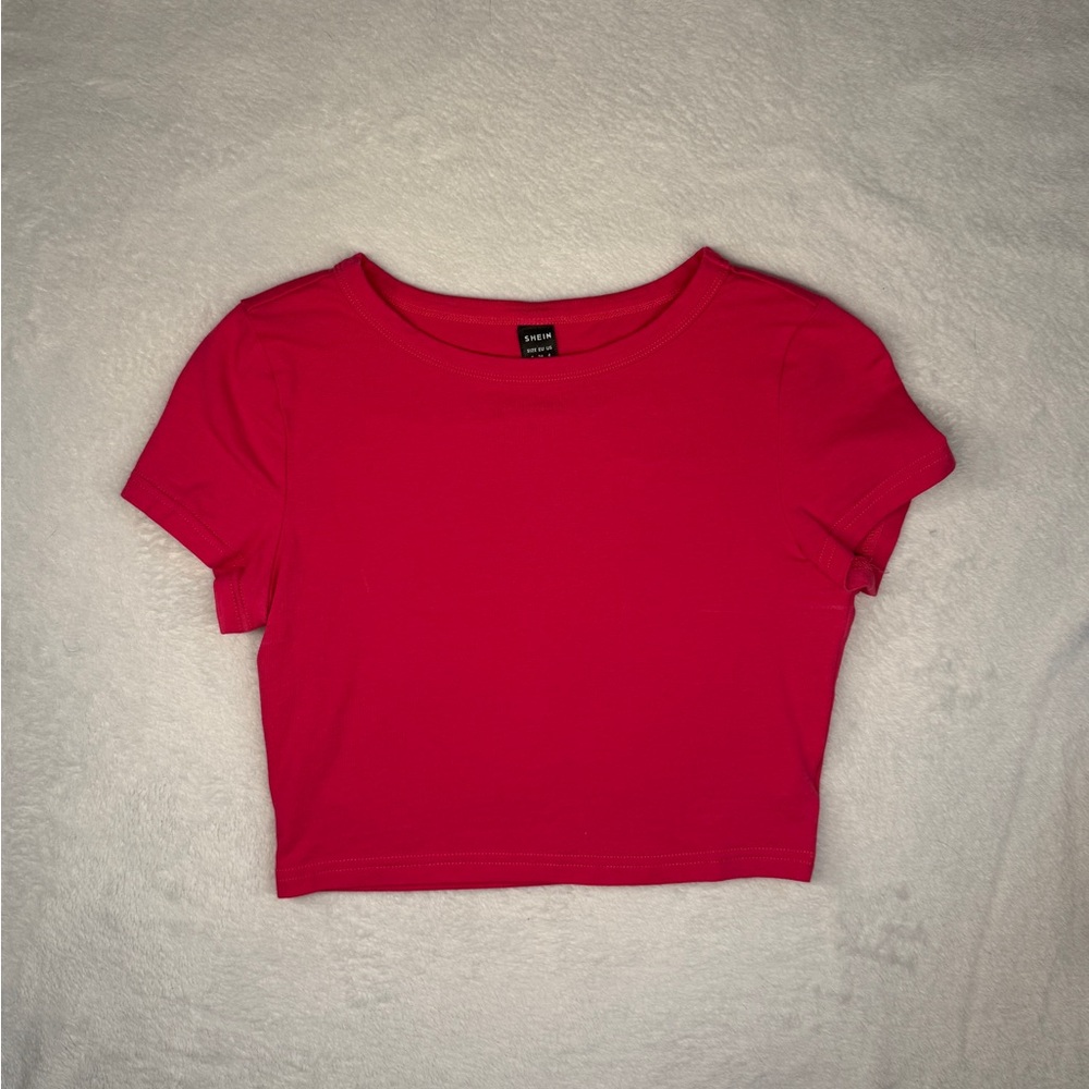 Hot Pink Crop Top